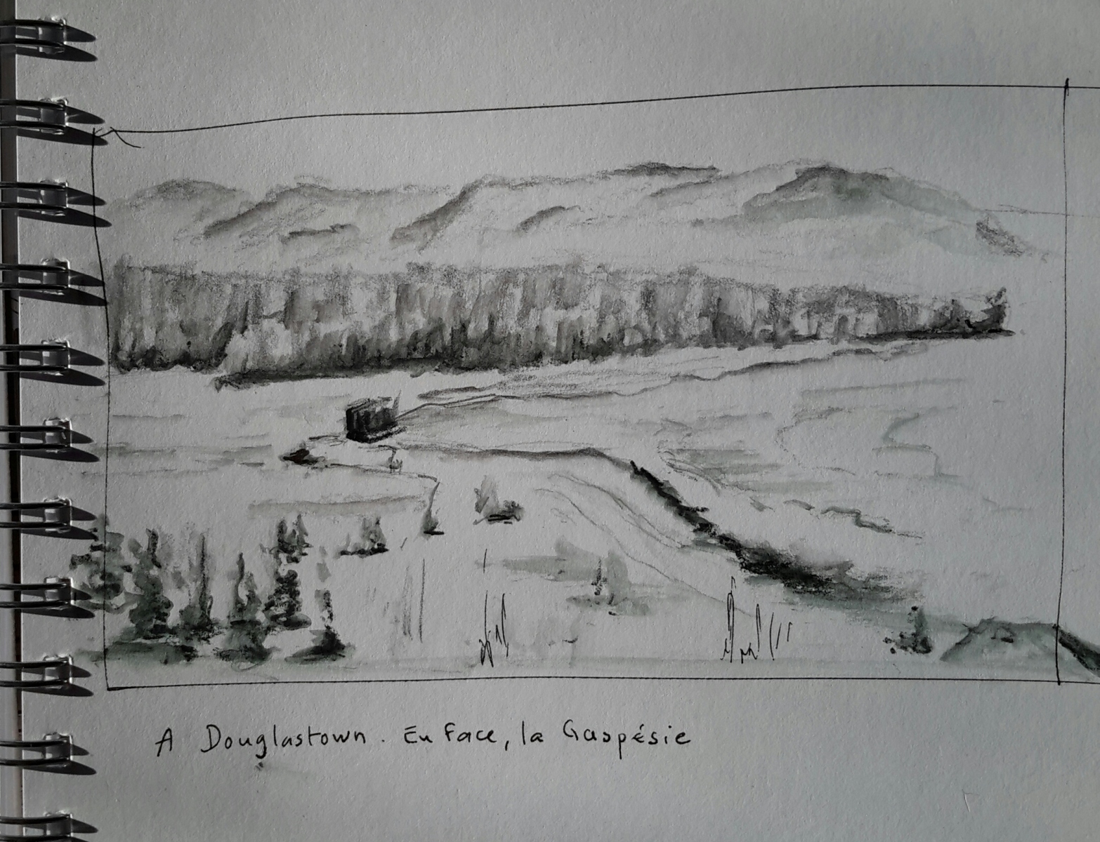 La Gaspésie - A l'auberge de Douglastown
