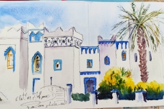 Le palais du roi, à Sidi Ifni
