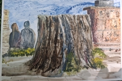 Le vieux tronc de Toulhars 