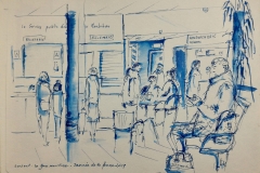 A la gare maritime de Lorient, en attendant le départ pour Groix
