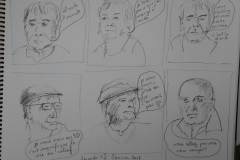 Croquis au Savanah Café 2/2