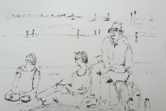 59° sketchcrawl a Larmor. sur la plage de Toulhars