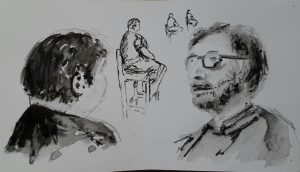 Portraits d'Henri et Jo au Savanah Café