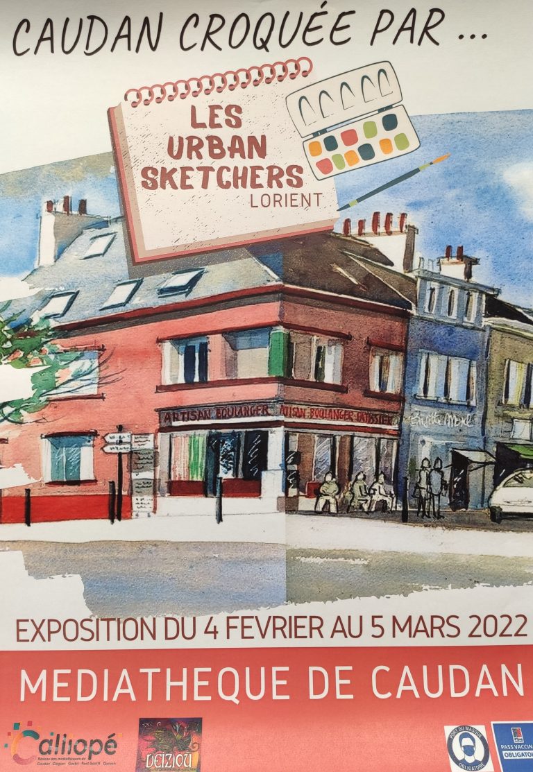 expo des Urban Sketchers